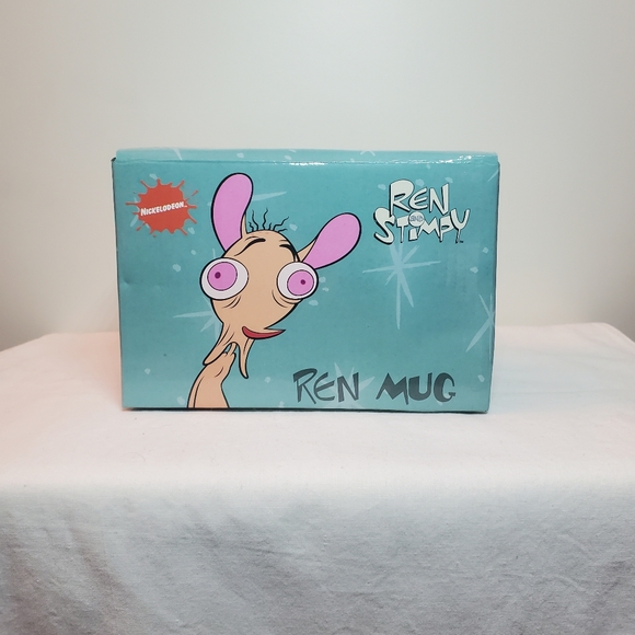 Nick Box Ren and Stimpy Ren Ceramic Mug - Picture 1 of 4